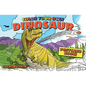 Color Your Own Dinosaur Postcard Book - Novelty