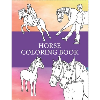 Horse Coloring Book - Paperback