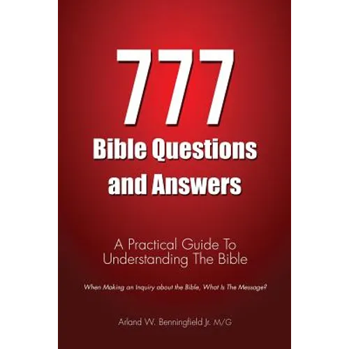 777 Bible Questions and Answers - Paperback