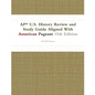 AP* U.S. History Review and Study Guide Aligned With American Pageant 15th Edition - Paperback