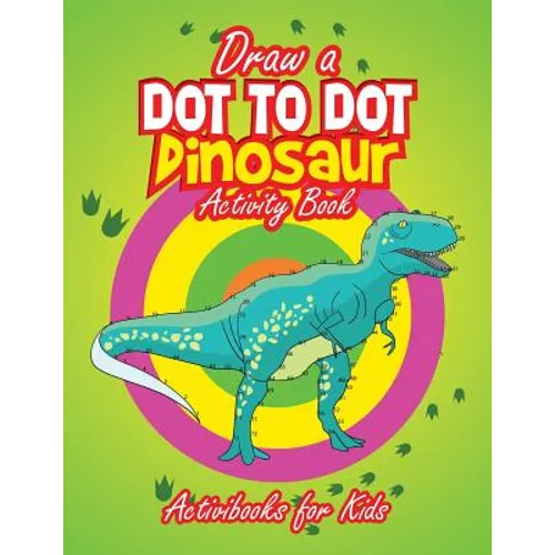 Draw a Dot to Dot Dinosaur - Paperback
