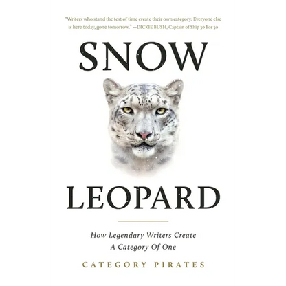 Snow Leopard: How Legendary Writers Create A Category Of One - Paperback