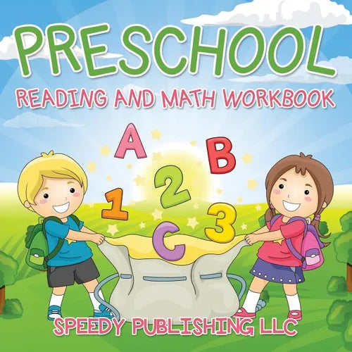 Preschool Reading And Math Workbook - Paperback