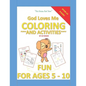 God Loves You Coloring and Activities Book - Paperback