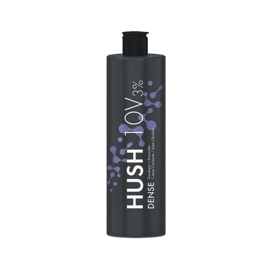 Hush Cream Oxidant 3% 10 Vol. 1000 ml - Professional Hair Bleach Developer for Salon & Home Use