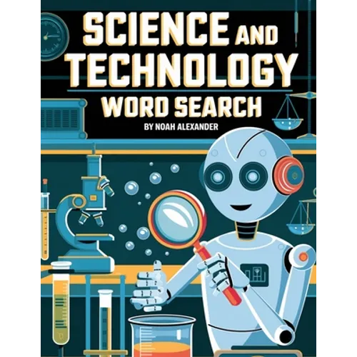Science and Technology Word Search: 8.5x11 Large Print - Paperback