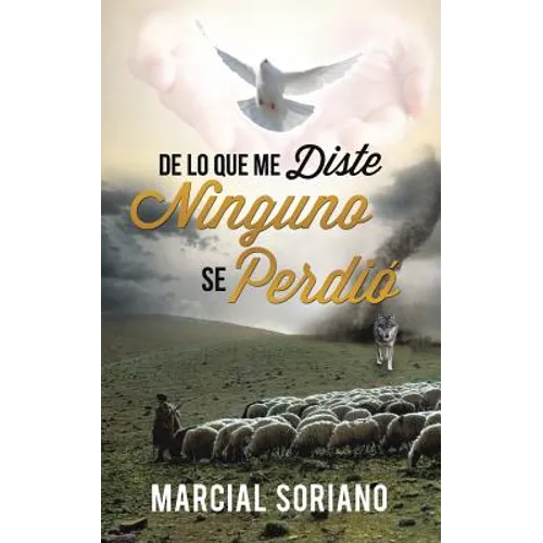De lo que me Diste Ninguno se Perdio - Paperback