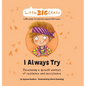 I Always Try: Developing a growth mindset of resilience and persistence - Hardcover