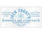 Jack Frost Snowflake Co - Canvas