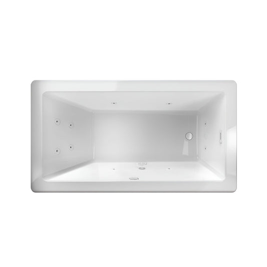 Jacuzzi Bianca 66-Inch Whirlpool Bath [JBIF6636WUR2CPWW/WC] (SAK41632)