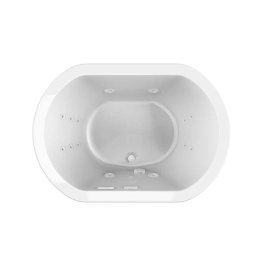 Jacuzzi Duetta 66-Inch Premium Undermount Whirlpool Bathtub [JDUE6636WCR2H] (SAK36096)