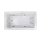 Jacuzzi Elara 72-Inch Rectangle Whirlpool Bathtub With Left Drain [JELA7236WLR2HX] (SAK61507)