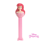Pez 'Disney Princess' Dispenser with 3 Candy rolls - Ariel - Pink Dress
