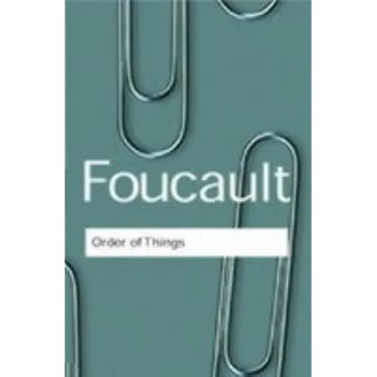 The Order of Things - Paperback