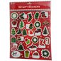 60 Count Peel and Stick Gift Tags -  Wreath / Holly / Stocking