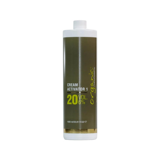 Organic Colour Systems 20 Volume Hair Developer & Activator - 1000ml, 6% Concentration for Professional & At-Home Hair Coloring