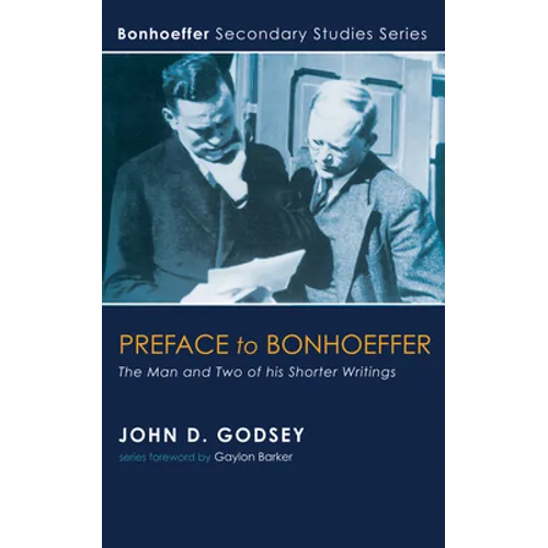 Preface to Bonhoeffer - Paperback