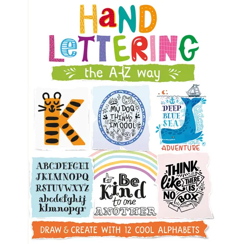 Hand Lettering the A-Z Way - Paperback