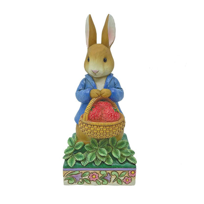 Peter Rabbit with Strawberries Figurine