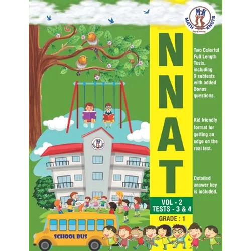 NNAT - Grade 1 - VOL - 2 - TESTS - 3 & 4 - Paperback
