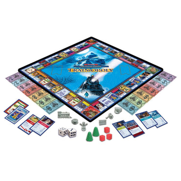 The Polar Express Train  Opoly Board Game