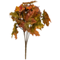 11-Inch Autumn Maple Leaf Bush