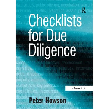 Checklists for Due Diligence - Paperback