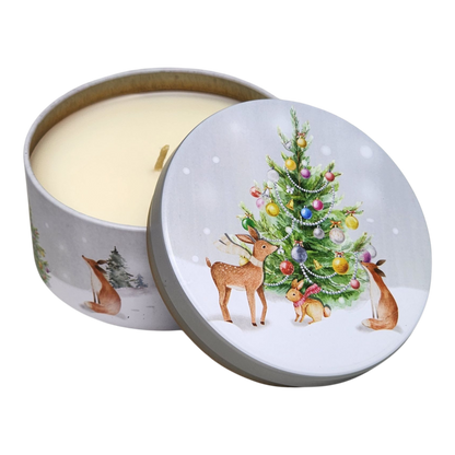 Forest Friends Sugar Cookie Candle - Warm Holiday Fragrance