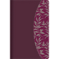 Rvr 1960 Biblia de Estudio Para Mujeres, Vino Tinto/Fucsia S匇il Piel Con ﾍndice - Imitation Leather