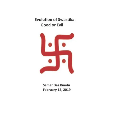 Evolution of Swastika: Good or Evil - Paperback