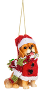 Santa Paws - Dog Ornament - Gold Retriever