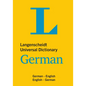 Langenscheidt Universal Dictionary German: German-English/English-German - Paperback