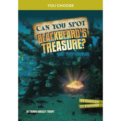 Can You Spot Blackbeard's Treasure?: An Interactive Treasure Adventure - Hardcover