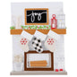 Fireplace Mantle Family of 3 Ornament