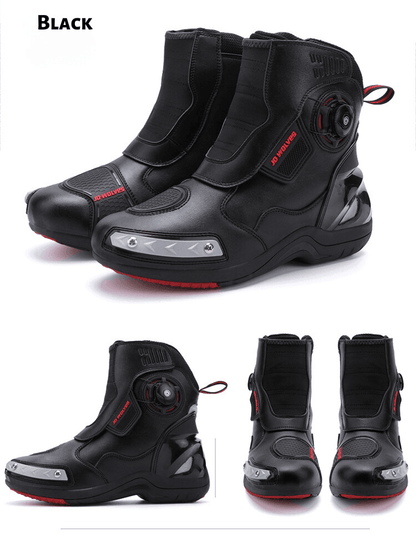 JO• WOLVES™ Luminous Coating Water Proof Motorcycle Boots