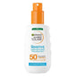Ambre Solaire SPF50+ Sunscreen Spray for Sensitive Skin: High UVA/UVB Protection, Water Resistant, Vitamin E - 150ml