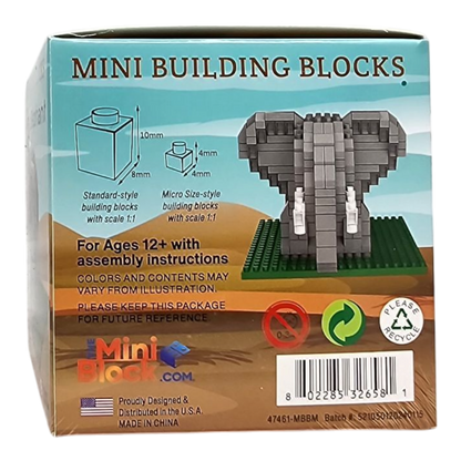 Mini Building Blocks - Elephant