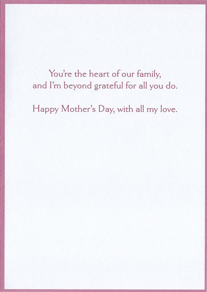 Radiant Marble - Mother's Day Card