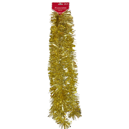 9 Foot Luxury Garland - Gold