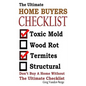 The Ultimate Home Buyers Checklist - Paperback