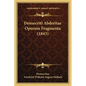 Democriti Abderitae Operum Fragmenta (1843) - Paperback