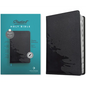 NLT Student Bible, Thinline Reference, Filament-Enabled Edition (Leatherlike, Overflow Black, Indexed, Red Letter) - Imitation Leather
