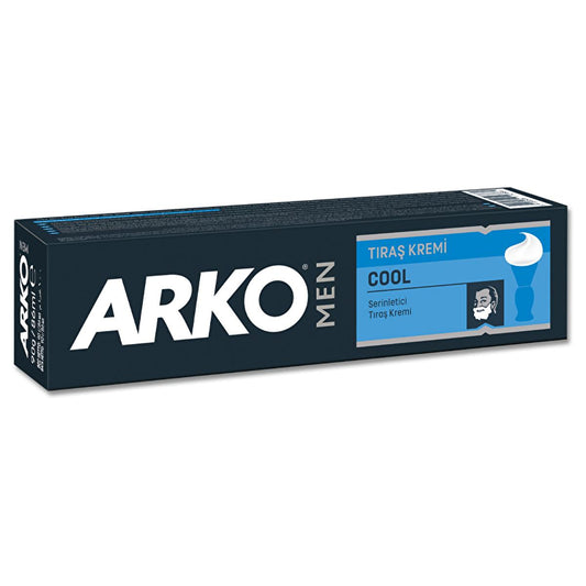 Arko Men Cool Shaving Cream with Vitamin E - Refreshing 90g Shave Cream for Men