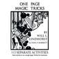 One Page Magic Tricks - Paperback