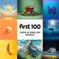 First 100 Urdu & English Words - Paperback