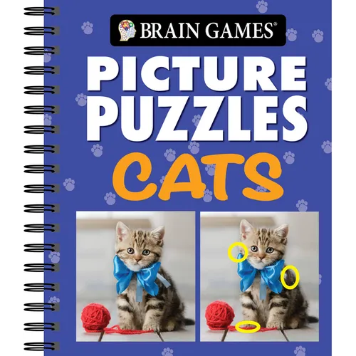 Brain Games - Picture Puzzles: Cats - Spiral