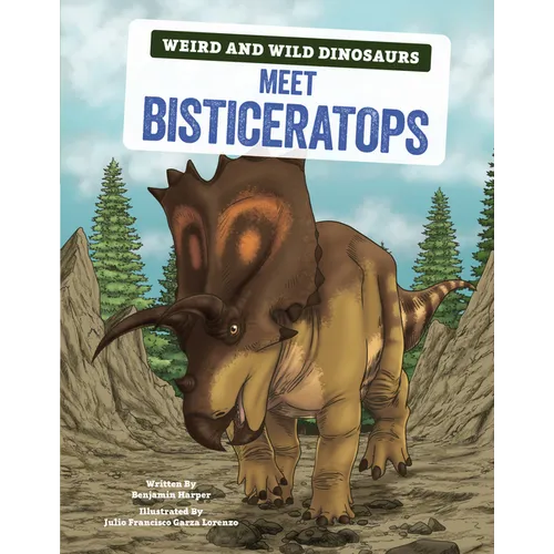 Meet Bisticeratops: A Graphic Guide - Library Binding