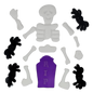 Window Gel Clings - Skeleton