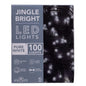 Jingle Bright 100 LED Light Set - Pure White