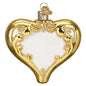 50th Anniversary Heart Glass Ornament